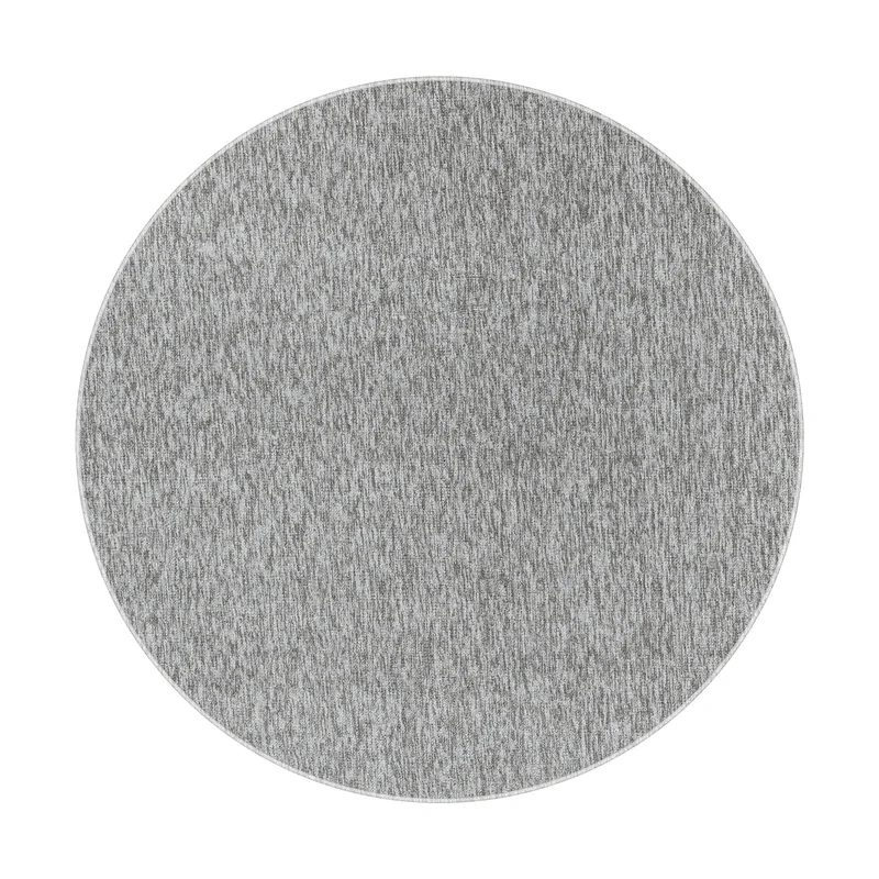 NADOR - Tapis de salon rond moderne - NAD1800GRC