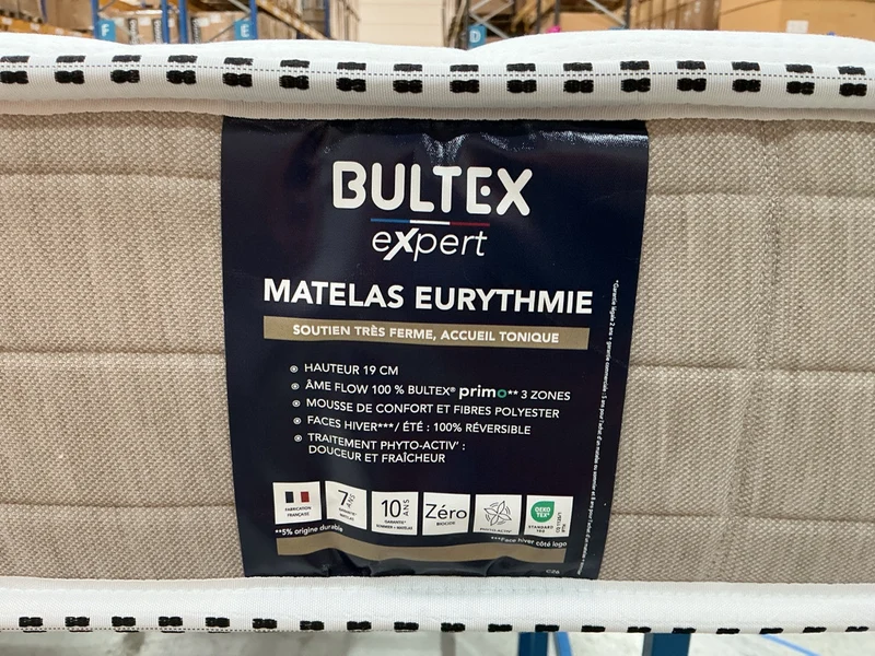Matelas BULTEX EURYTHMIE 160x200cm