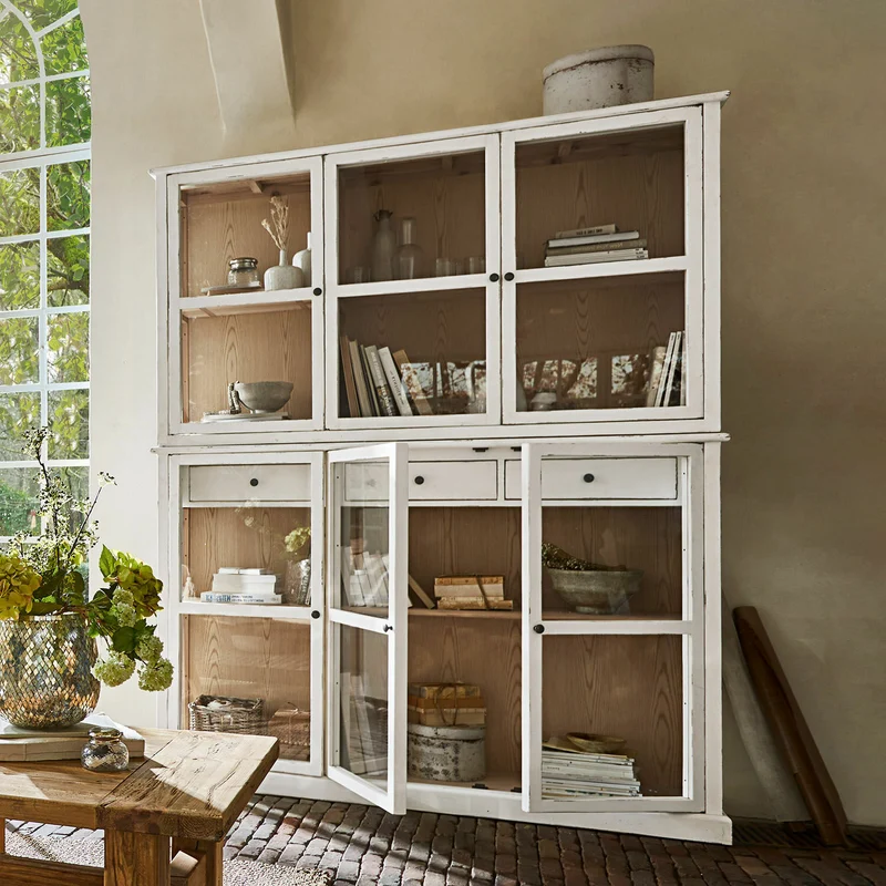 Vitrine LOBERON Blaise Blanc Vieilli