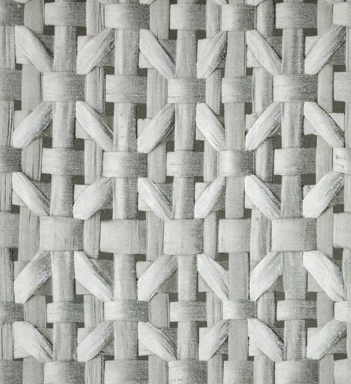 Papier peint effet matière Cannage original (Collection Empreinte)