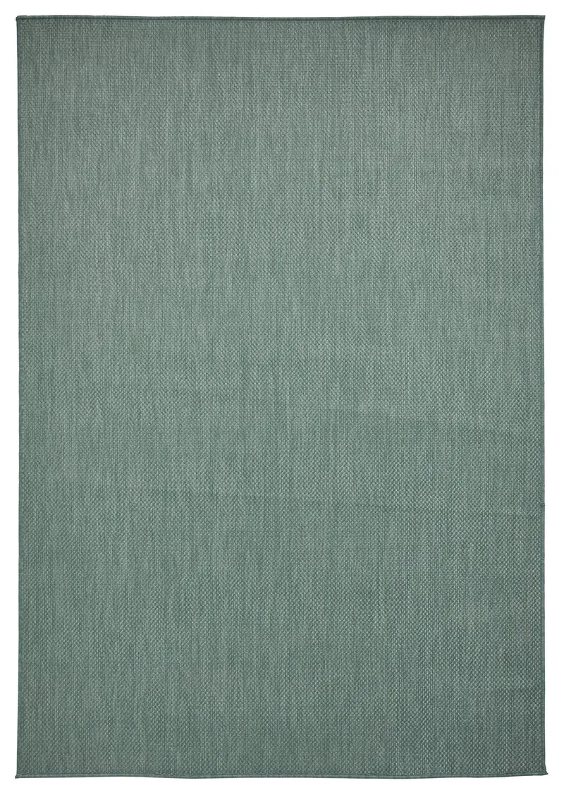 Tapis Extérieur vert foncé kilim POP OUTDOORS