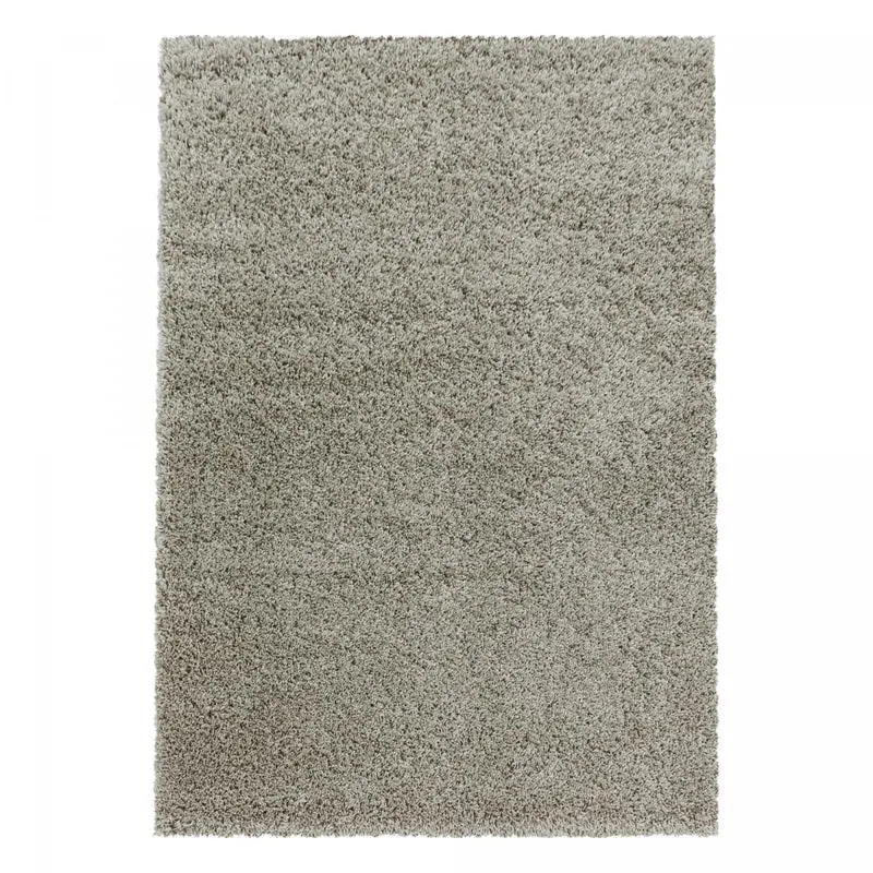 Tapis Shaggy Beige Sy en Polypropylène 100x200 cm – Jadorel