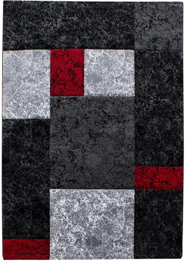 Tapis Rouge en Polypropylène 80x150 cm – Jadorel