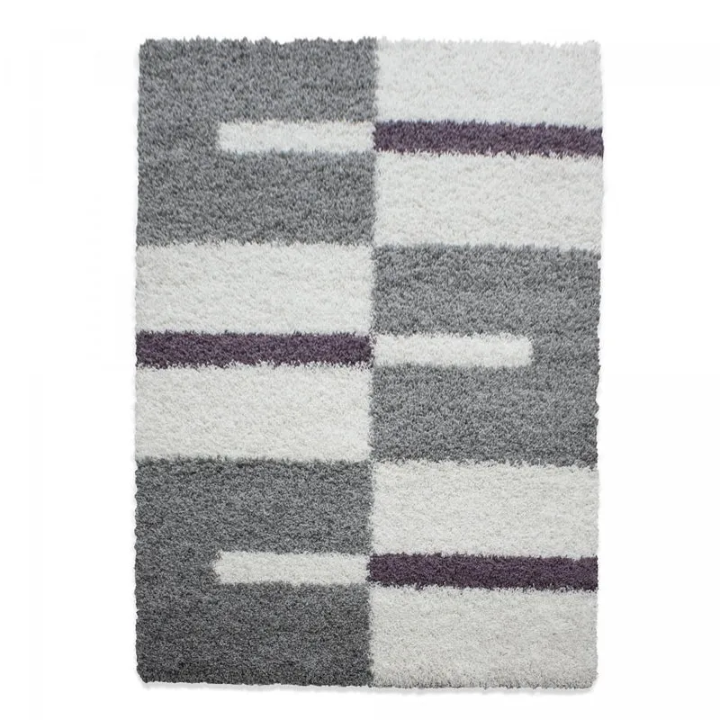 Tapis Shaggy Violet Ga en Polypropylène 100x200 cm – Jadorel