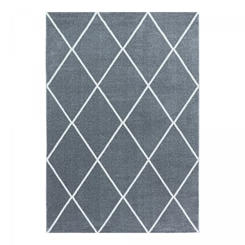 Tapis Argent en Polypropylène 6 120x170 cm – Jadorel