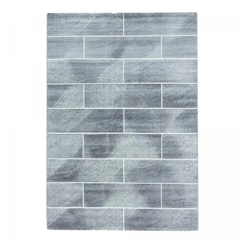 Tapis Gris en Polypropylène 4 80x150 cm – Jadorel