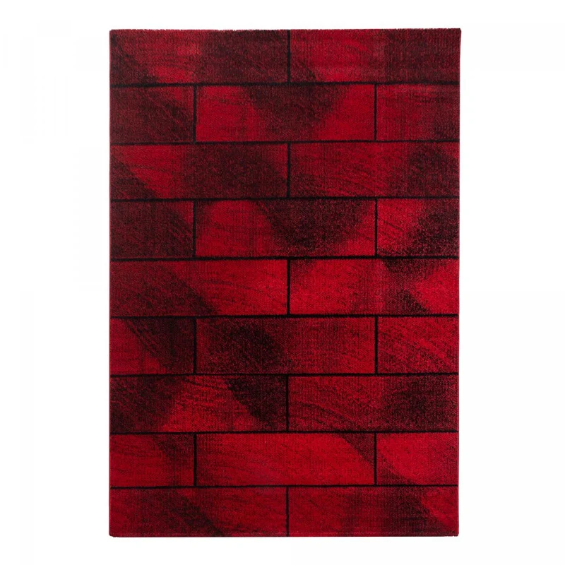 Tapis Rouge en Polypropylène 3 120x170 cm – Jadorel