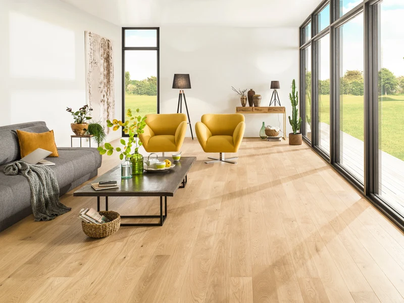 Lame parquet contrecollé huilé SOLBOIS DESIGN PREMIER RUSTIC LIGHT
