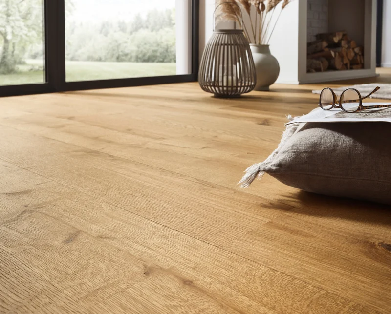 Lame parquet contrecollé huilé SOLBOIS DESIGN PREMIER RUSTIC NATURE