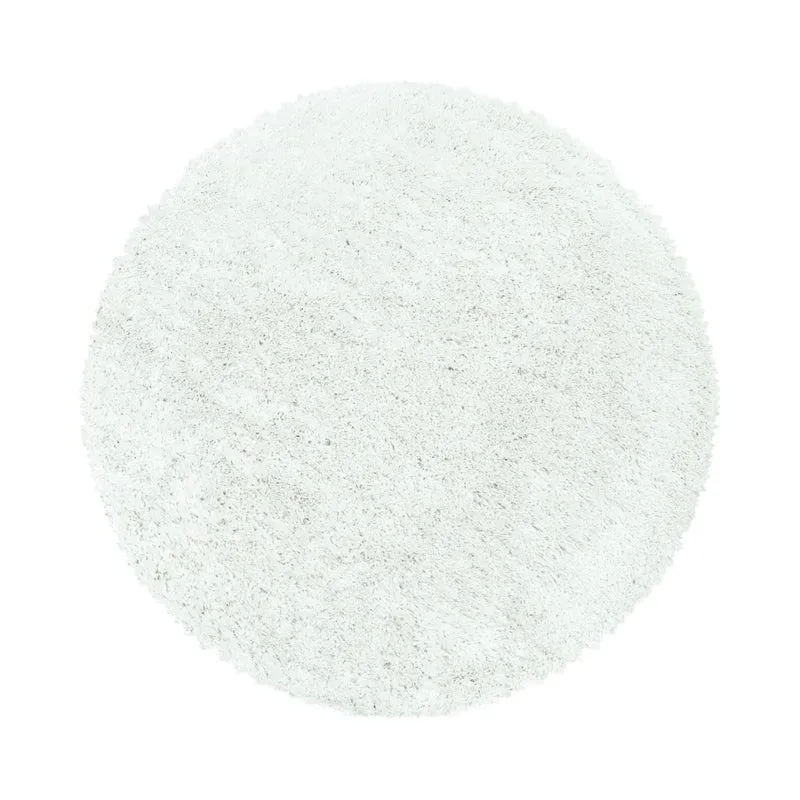 FLUFFY - Tapis Shaggy Rond Uni à Poils Longs - FLU3500ANT