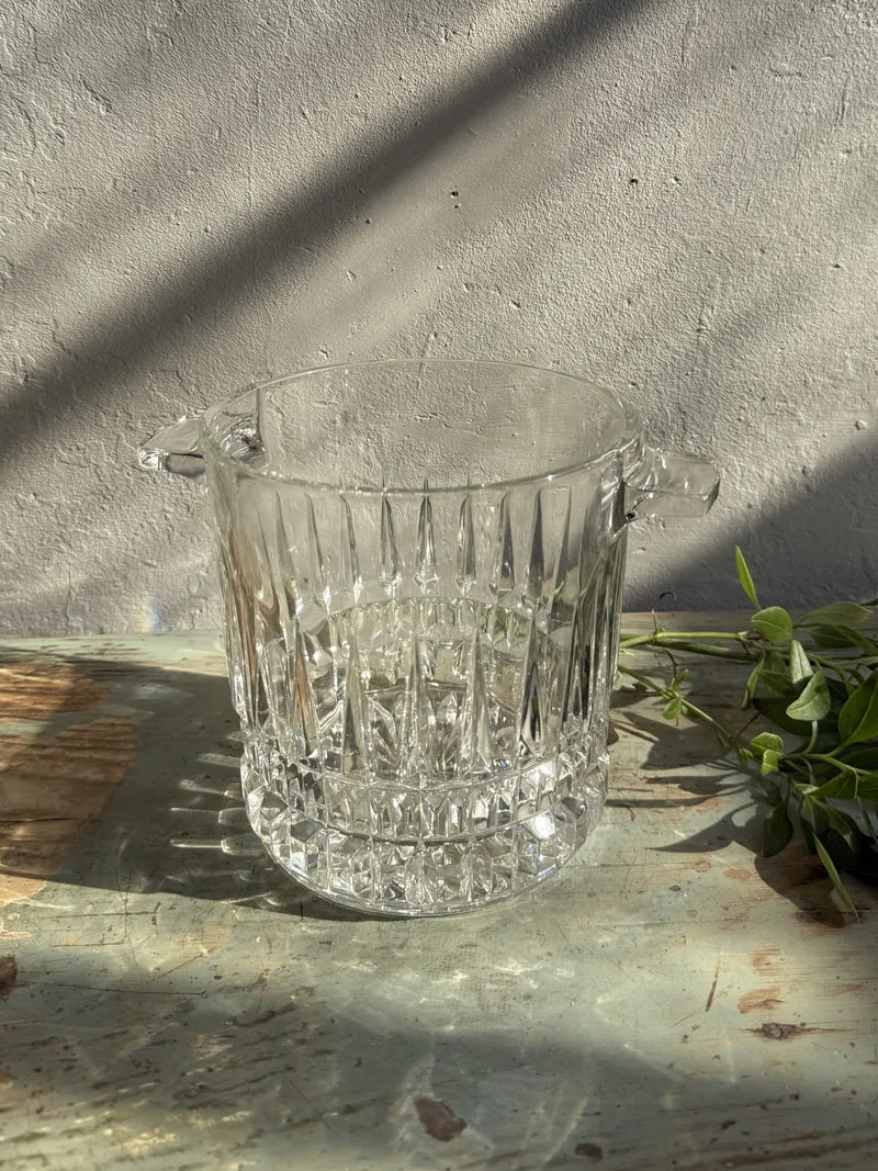 Seau à glaçon en verre