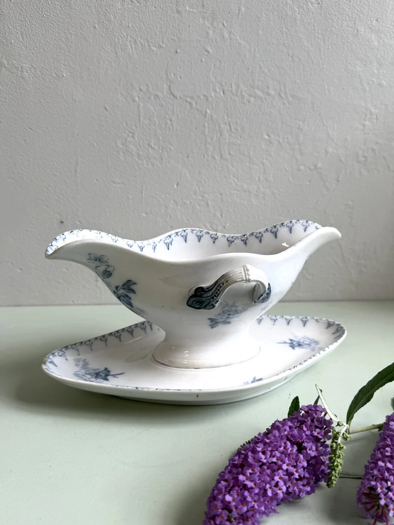 Saucière Sarreguemines modèle Flore