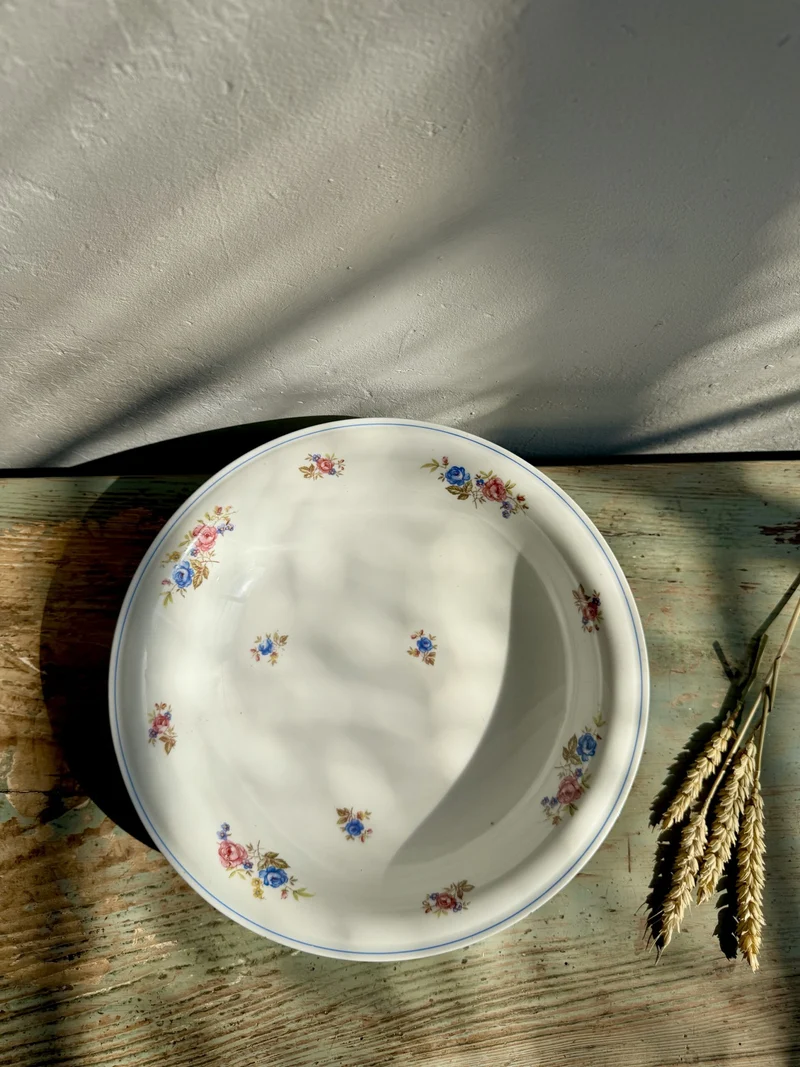 Saladier en porcelaine de Châtres-sur-Cher