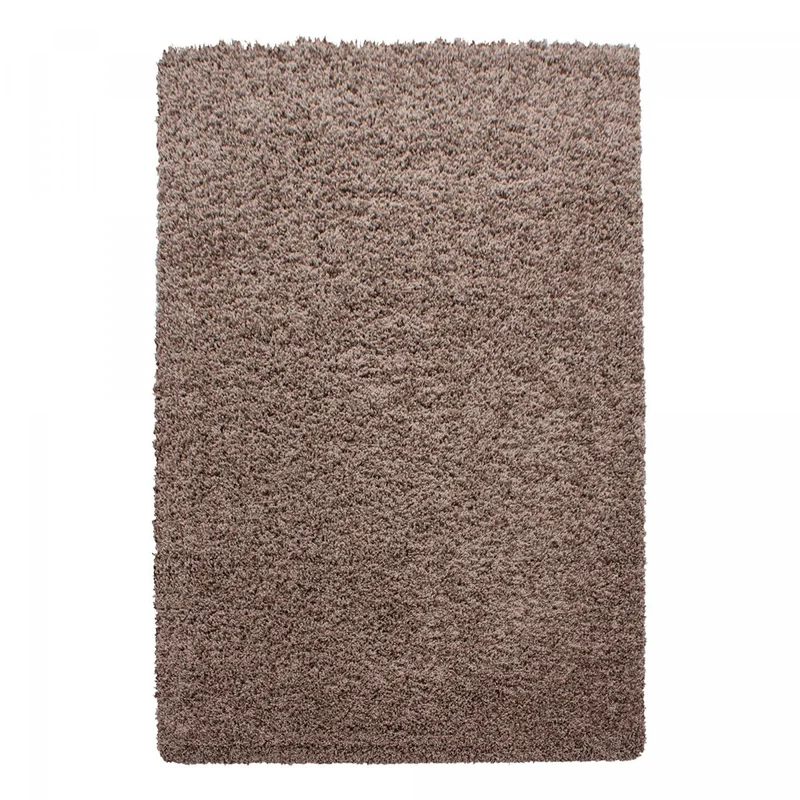 Tapis Shaggy Moka Dre en Polypropylène 120x120 cm – Jadorel