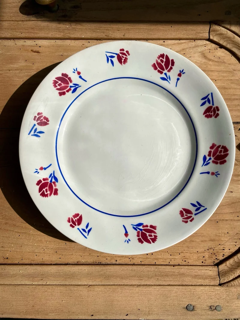 Plat terre de fer