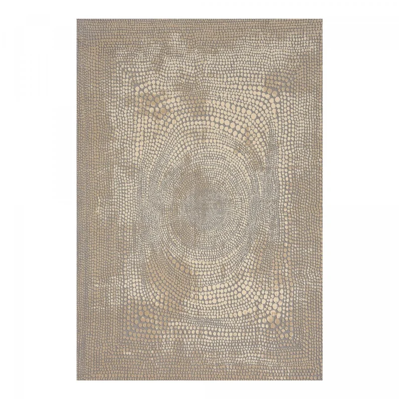 Tapis Gris Unia en Polypropylène 120x170 cm – Jadorel