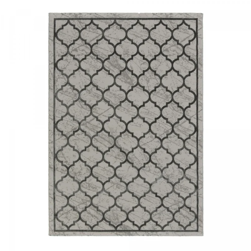 Tapis Gris Zabo 120x170 cm – Jadorel
