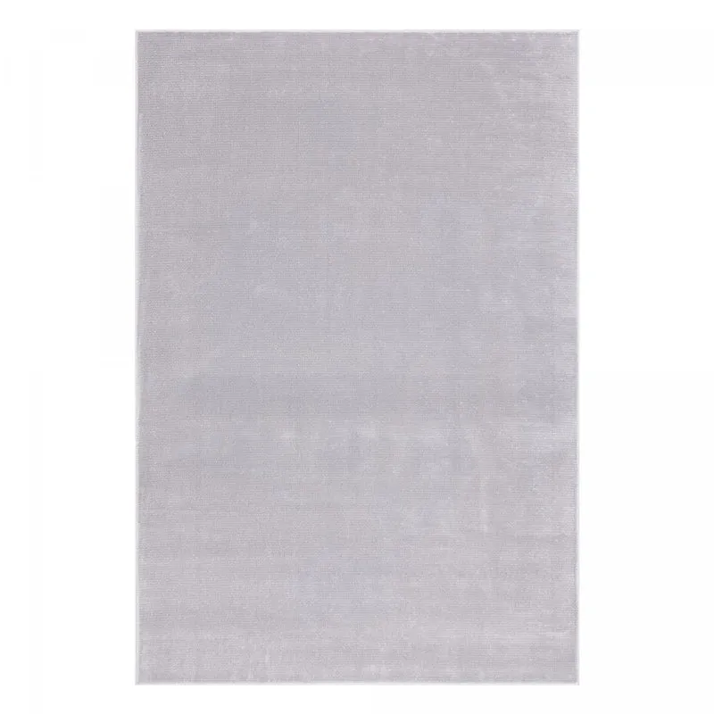 Tapis Gris Uni Style en Polypropylène 120x170 cm – Jadorel