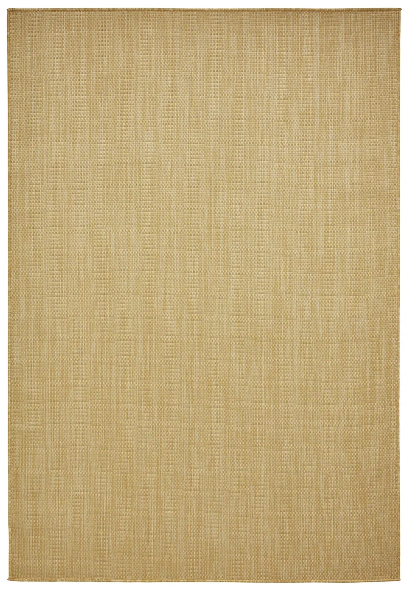 Tapis Extérieur Jaune uni kilim POP OUTDOORS