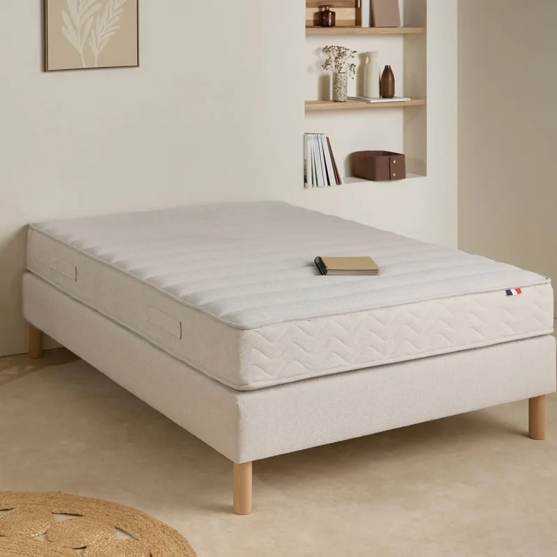 Matelas COSI PAR CAMIF Théodore en latex d'origine naturelle 23 cm 140x190cm
