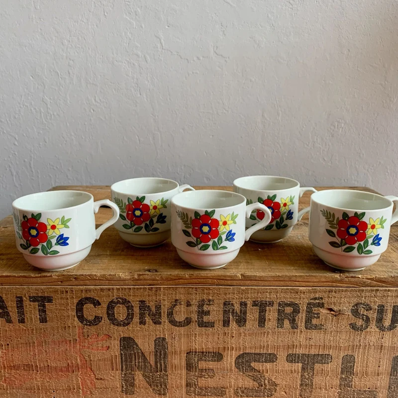 Lot de 5 tasses expresso Weidmann