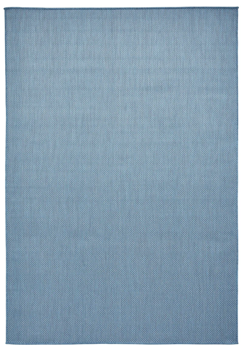 Tapis Extérieur Bleu uni kilim POP OUTDOORS