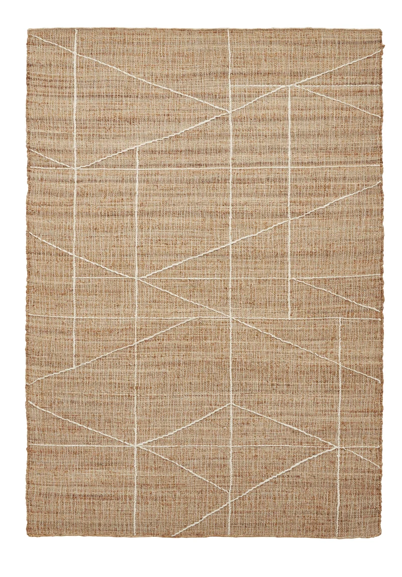 Tapis en Jute fait main BAZAAR 24875