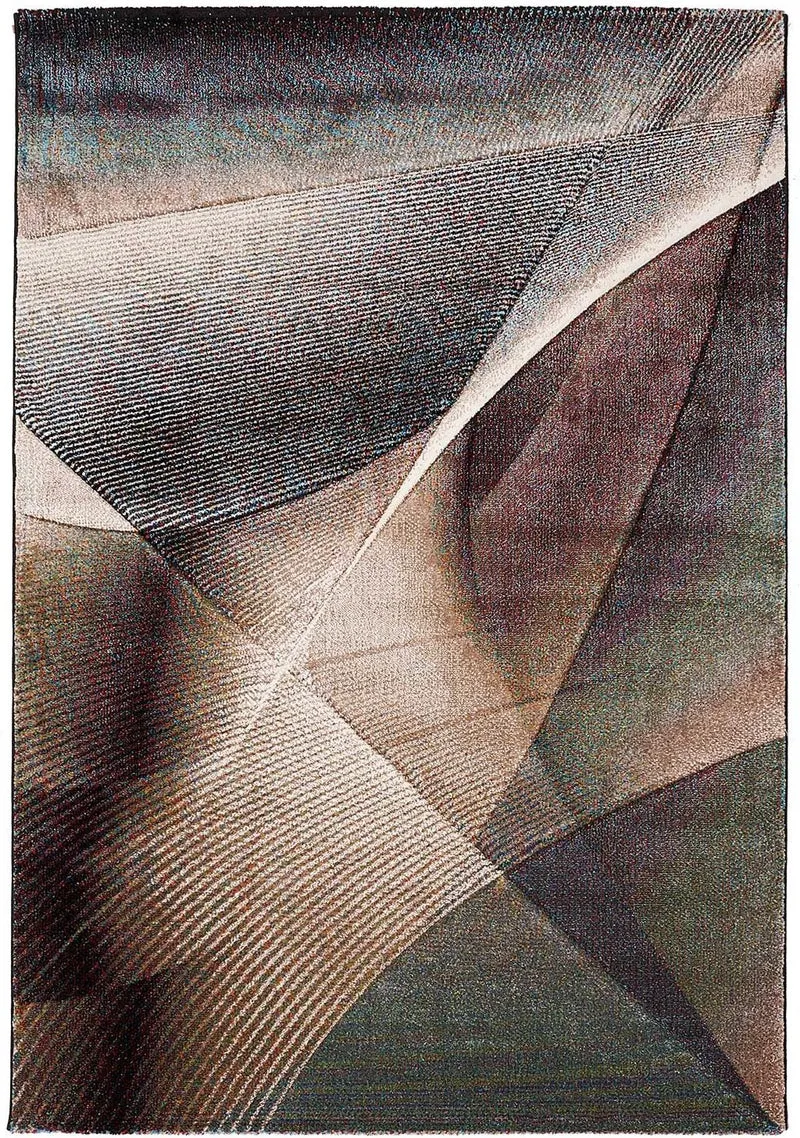 Tapis de Salon Multicolore design abstrait BIRSO
