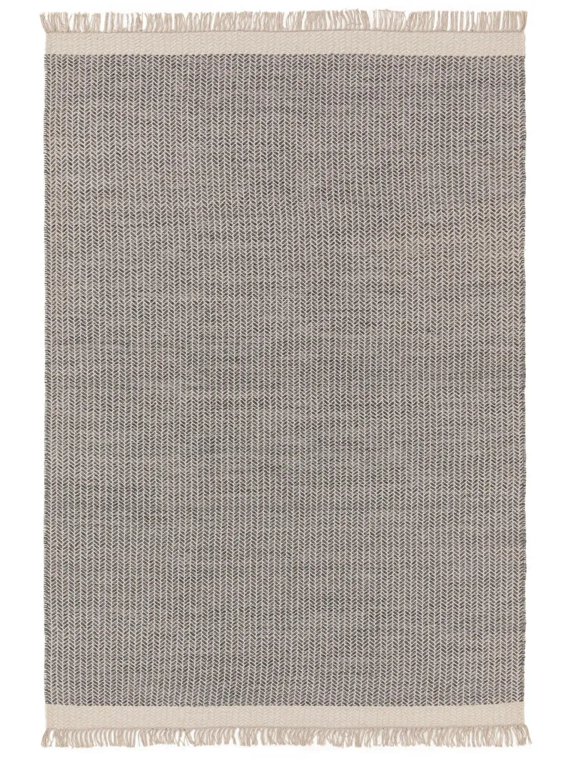 Tapis scandinave géométrique gris 120x170 cm