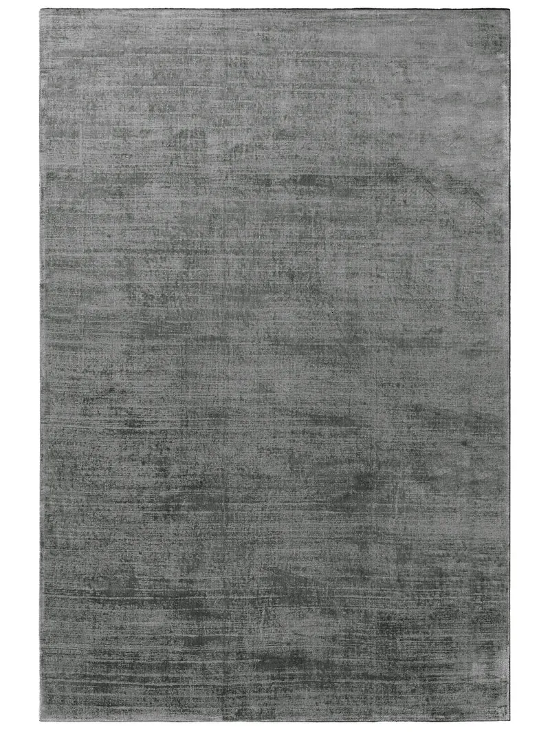 Tapis moderne uni gris foncé 200x300 cm