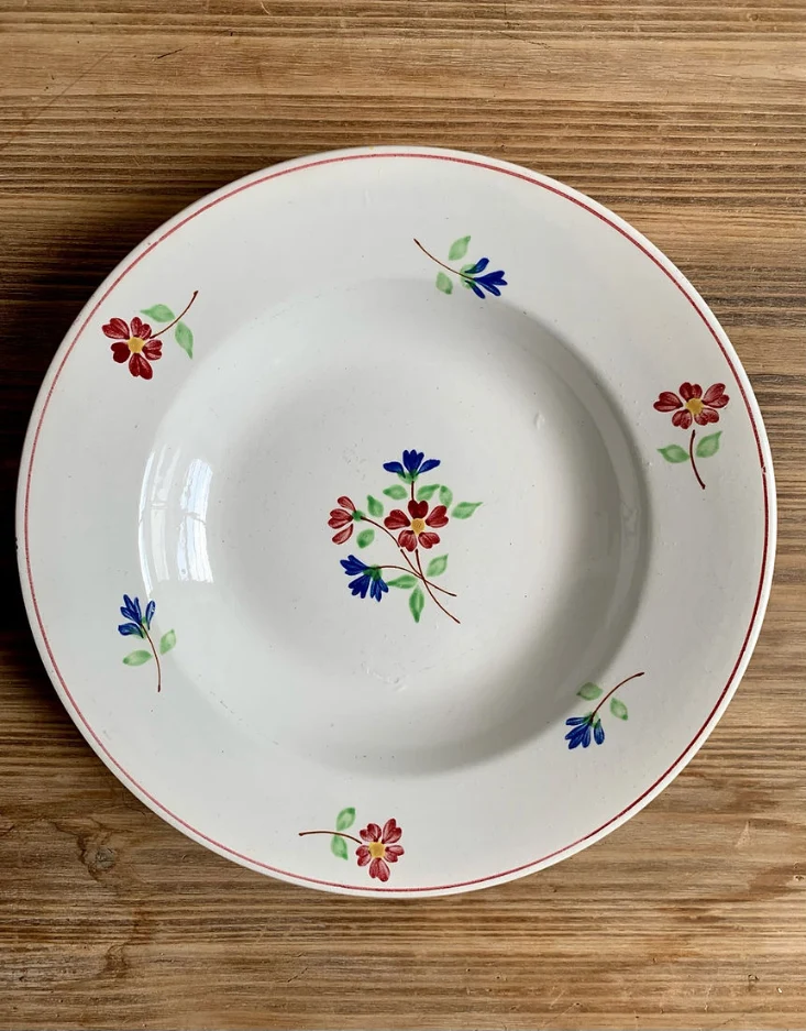 Assiettes creuses Moulin des Loups - lot de 5