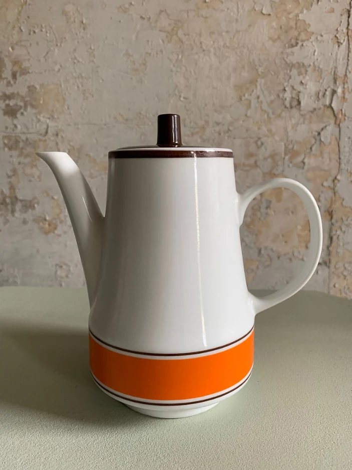 Cafetière ancienne Mellita en porcelaine