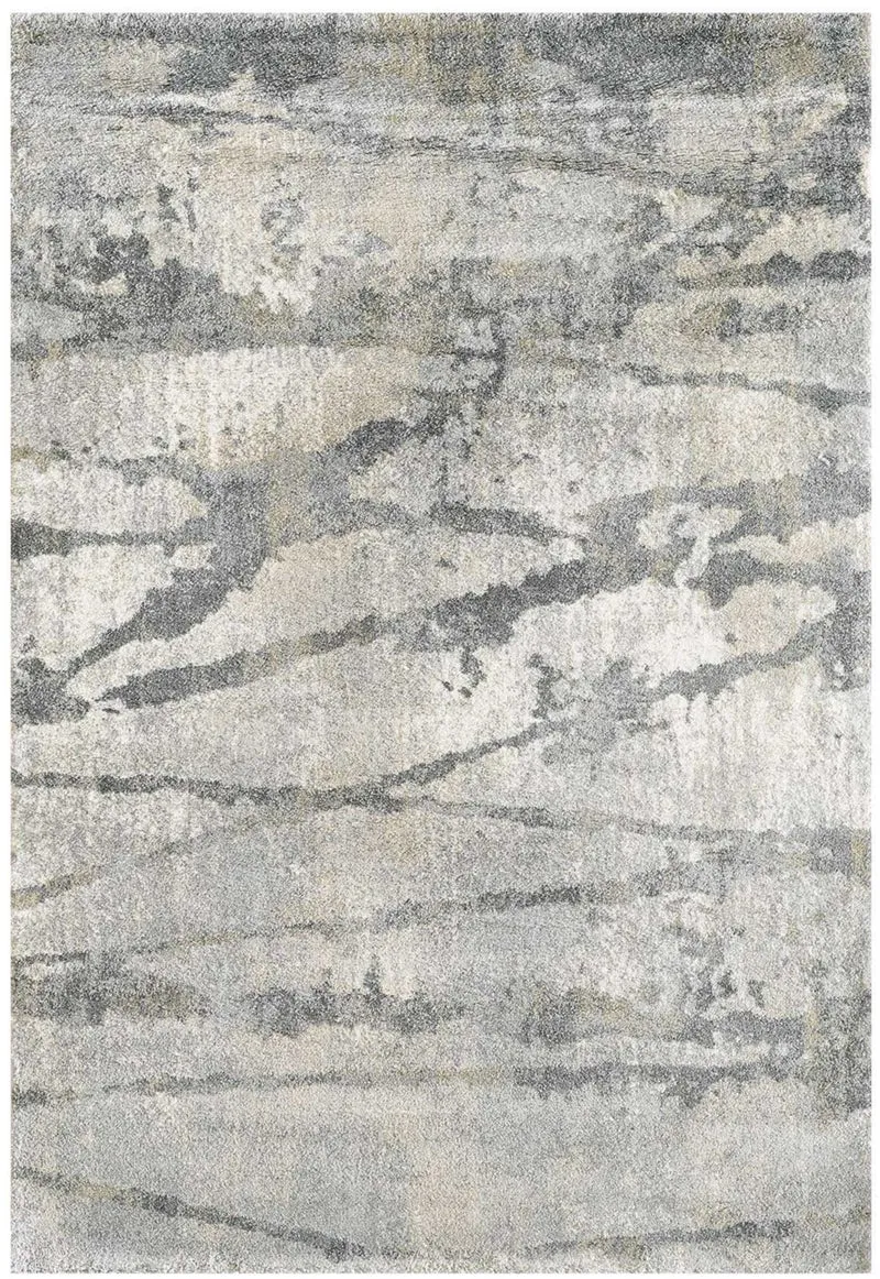 Tapis de Salon Gris Faux uni KBL KIBIN