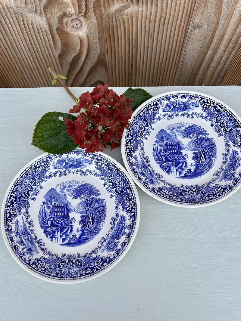 Assiettes dessert modèle Cambridge – Myott Son & Co Ltd - Vaisselle anglaise