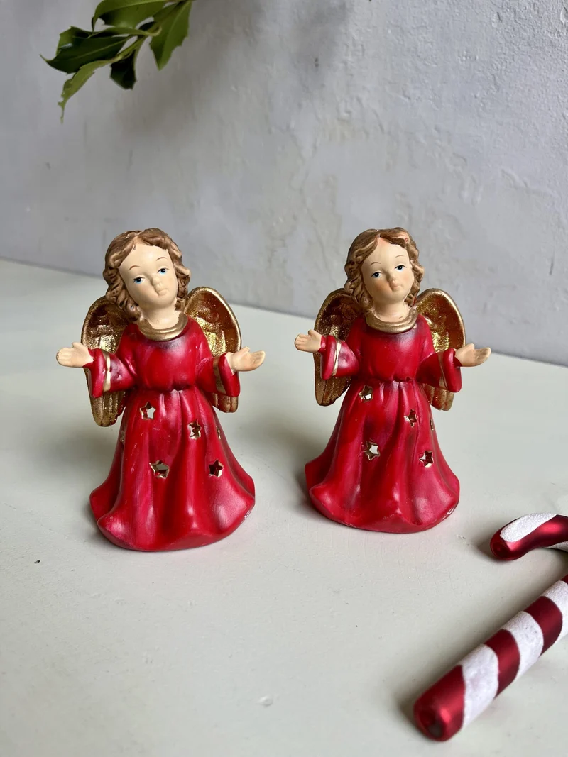Photophore ange rouge