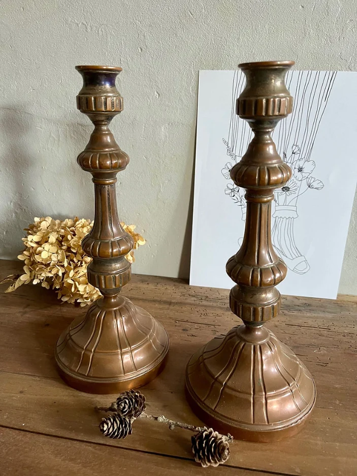 Paire de chandelier