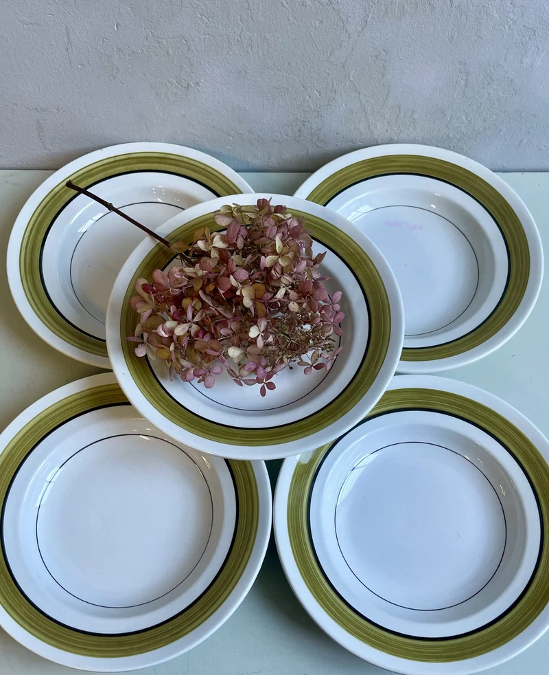 5 assiettes creuses