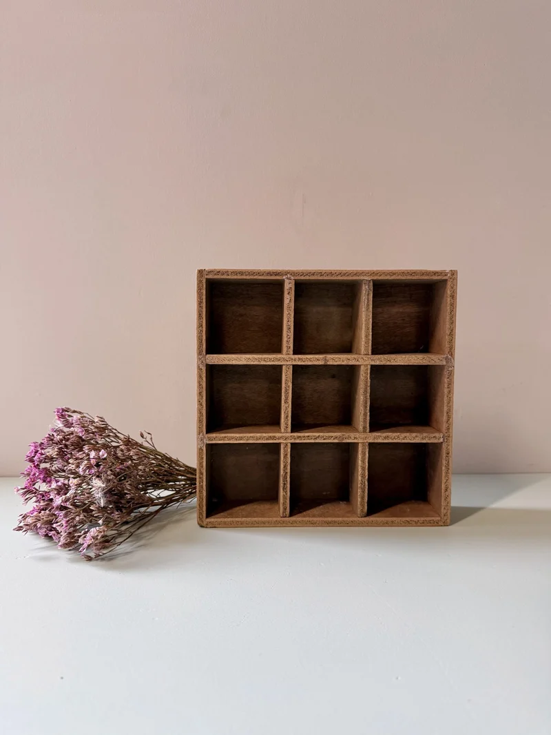Trieur en bois de petite taille