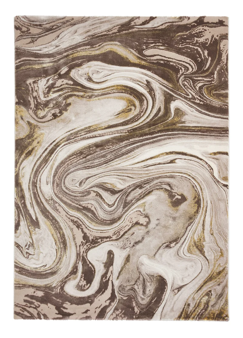 Tapis Beige moderne style abstrait FLORENCE 5003