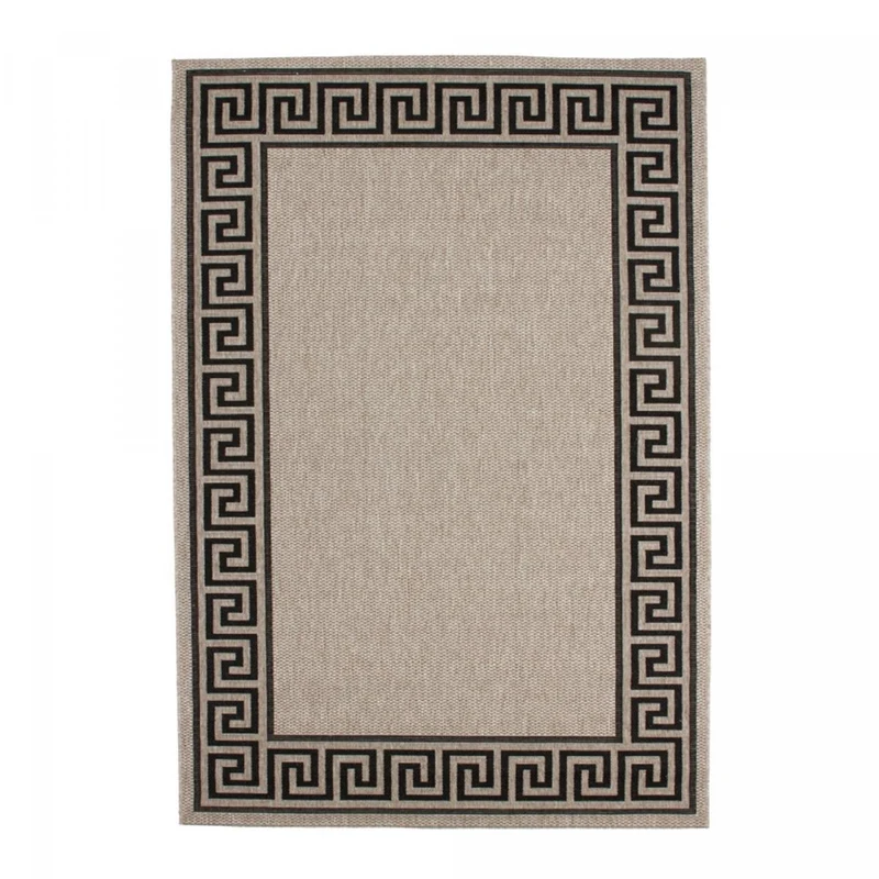 Tapis Kilim Gris Fincau 120x170 cm – Jadorel