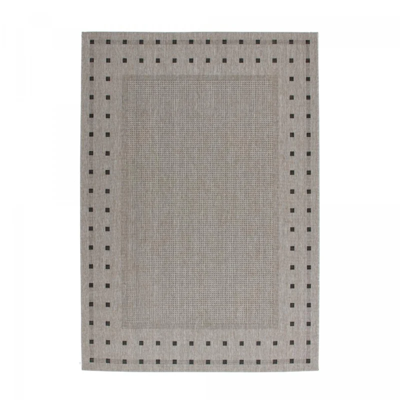 Tapis Kilim Gris Fincau 20 120x170 cm – Jadorel