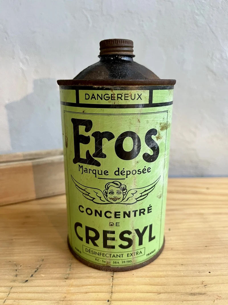 Ancien bidon vintage