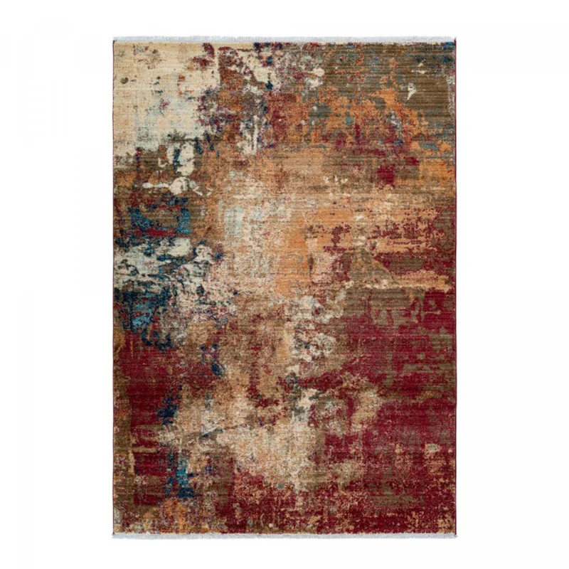 Tapis Rouge Medella en Polypropylène 120x170 cm – Jadorel