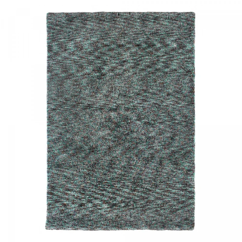 Tapis Shaggy Bleu en Polyester 170x240 cm – Royaume du Tapis