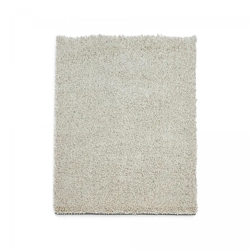 Tapis Shaggy Gris Gravel en Laine 140x200 cm – Brink&Campman