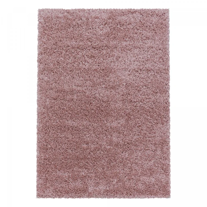 Tapis Shaggy Rose Sy en Polypropylène 100x200 cm – Jadorel