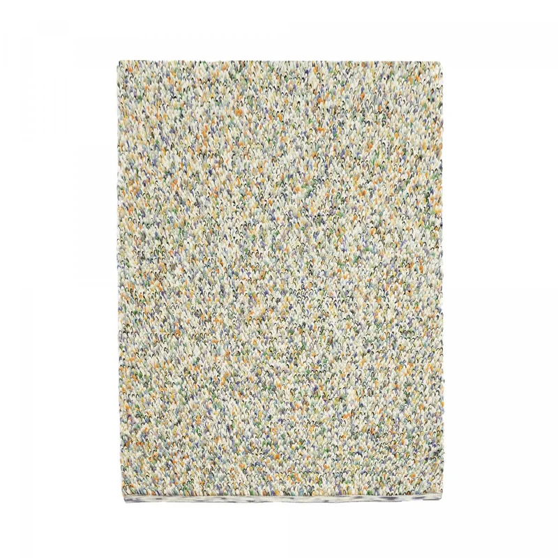 Tapis Jaune Marble Multicolore en Laine 140x200 cm – Brink&Campman