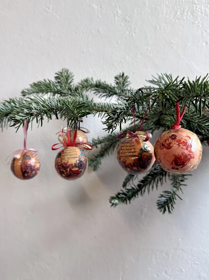 Boules de Noël - lot de 5