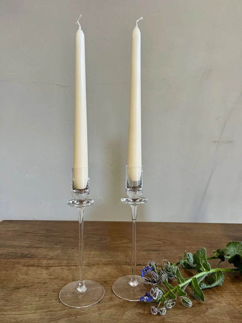 Bougeoir en cristal