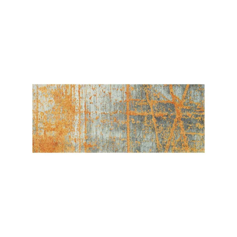 Tapis Orange Rustique 110x175 cm – Wash + Dry